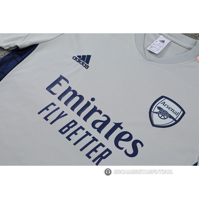 Chandal del Arsenal Manga Corta 22-23 Gris - Pantalon Corto